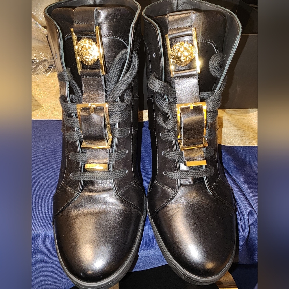 Versus Versace wedge bootie